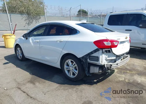 2017 Chevrolet Cruze Lt Auto z USA, uszkodzony, nr VIN 1G1BE5SM5H7245217